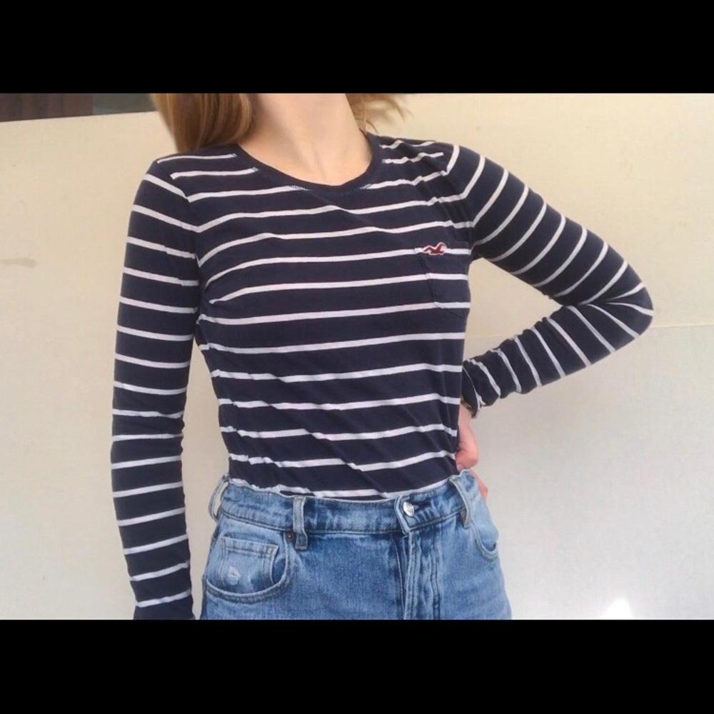 Hollister Striped Long Sleeve